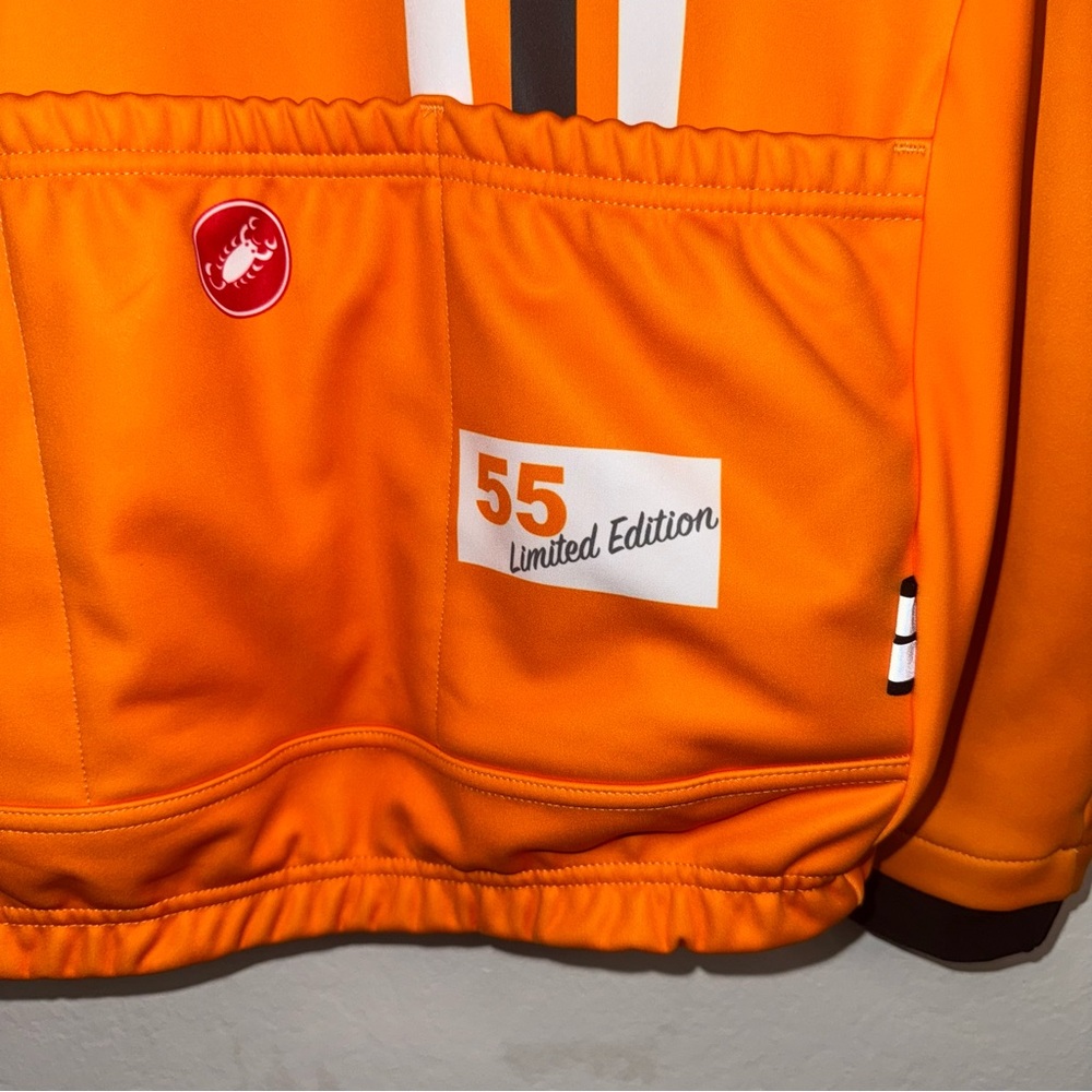 Castelli Men's Performance Jacket - Orange - Picture 7 of 14